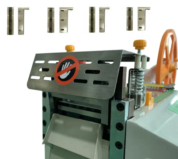 Multi-Angle Ribbon Cutting Machine Elastic Band Cold and Hot Cutting Machine Magic Tape Edge Sealing Machine