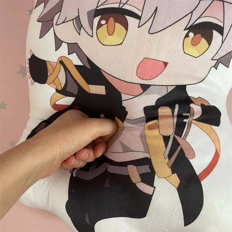 40CM Game Honkai Star Rail Figure Plush Toy Doll Anime Cartoon Stuffed Plushies Firefly Robin Silver Wolf Anime Plush Pillow