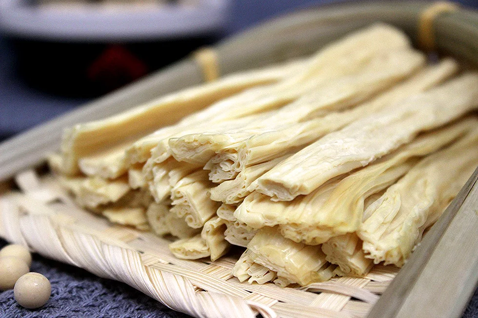 
Hot Sale Healthy and No chemical seasoning customized Fresh tofu skin dry bean curd sticks 