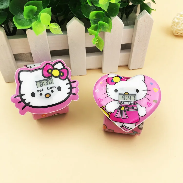 Beian Hot Selling Customized Digital Cartoon Waterproof Slap Child Watch