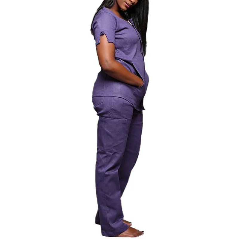 
Latest designer create your own scrubs uniform and hospital white nurse uniform designs uniform soft scrubs 