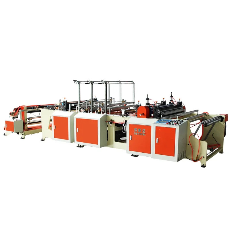 Dexinda full automatic ecommerce pre-opened courier express bag making sealing machine price