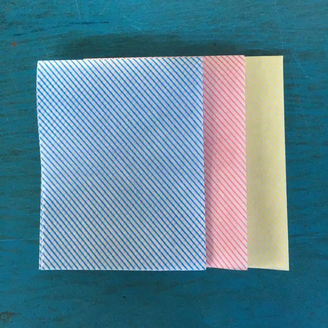 The first in China Chemical Bond Nonwoven Cleaning rags