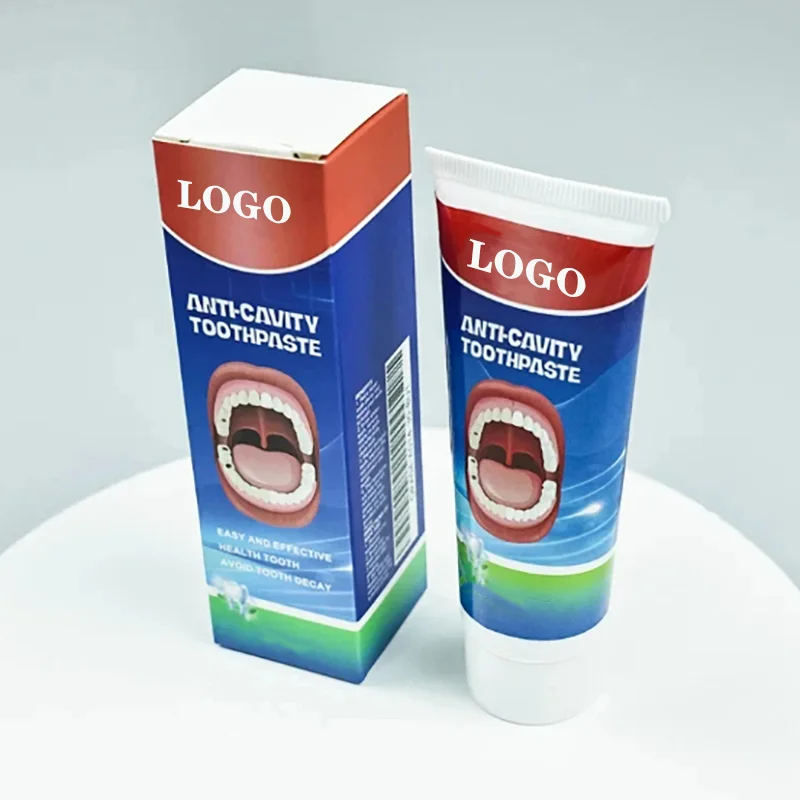 Toothpaste Private Label 100g 120g Home Use Teeth Cleaning Free Sample Mint Flavor Dental Whitening Toothpaste