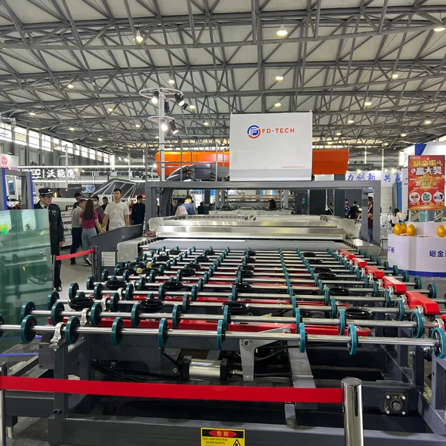 High Efficiency, Lower Noise and Communication Function Full Automatic Laminated Glass Production Line