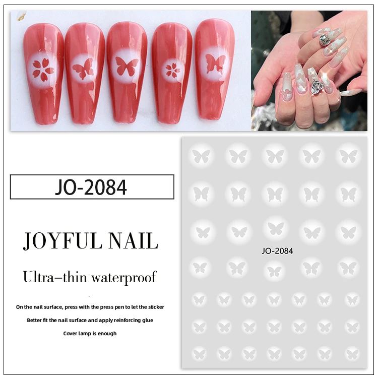 New manicure stickers hollow out butterfly star sky star moon combination nail sticker decoration