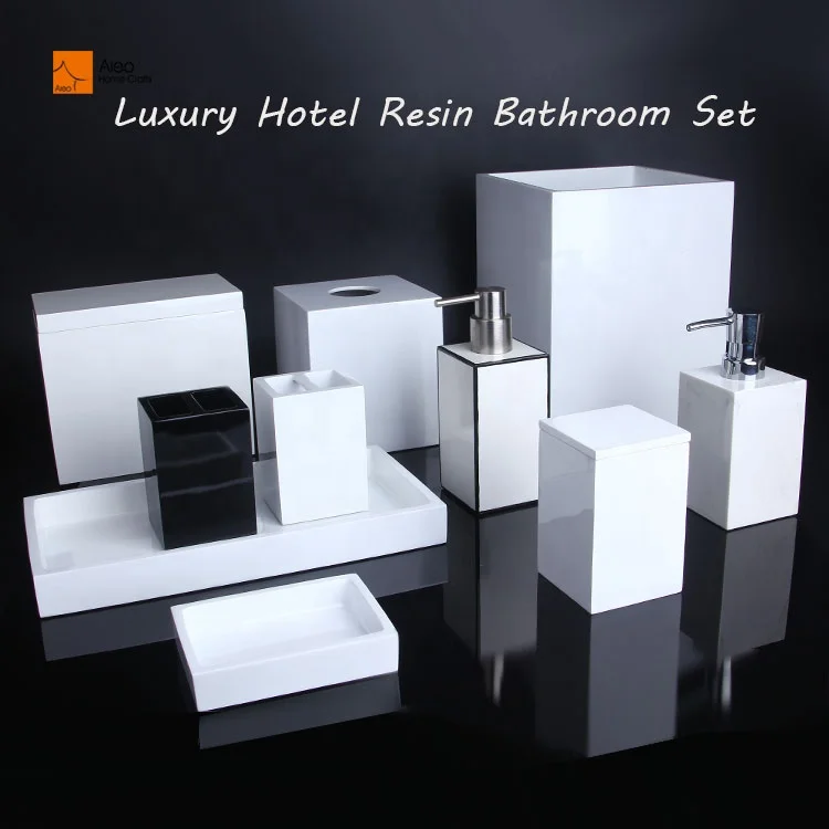 Recycle Dust Bin Home/Hotel Bathroom Waste Bin Indoor Garbage Can Resin Trash Can Not Easy Fall Down