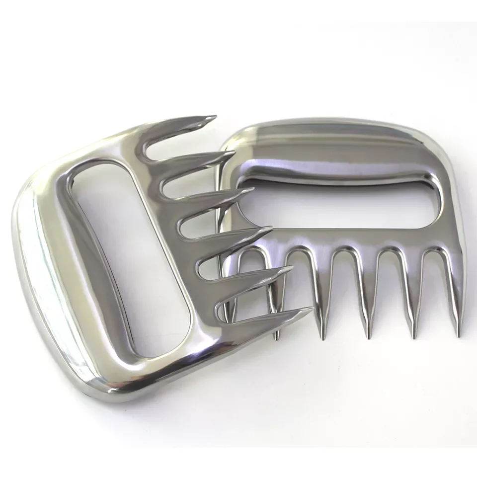 Bear Claw Meat Shredder Stainless Steel  Meat Shredder BBQ Grill Meat Shredder
