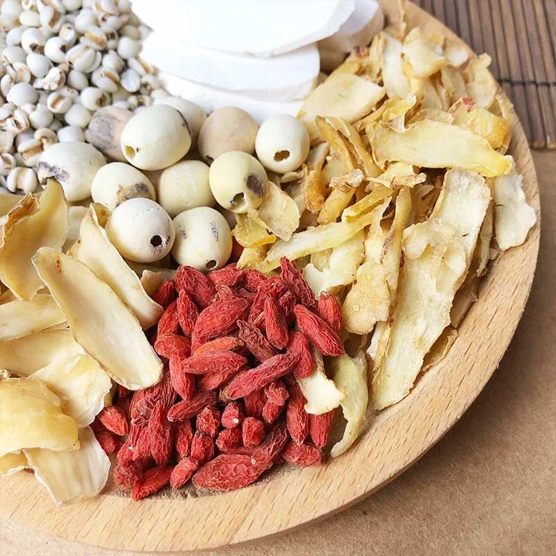 Wholesale Guangdong traditional soup, lotus seeds and Lily soup, Qingxin Runfei soup
