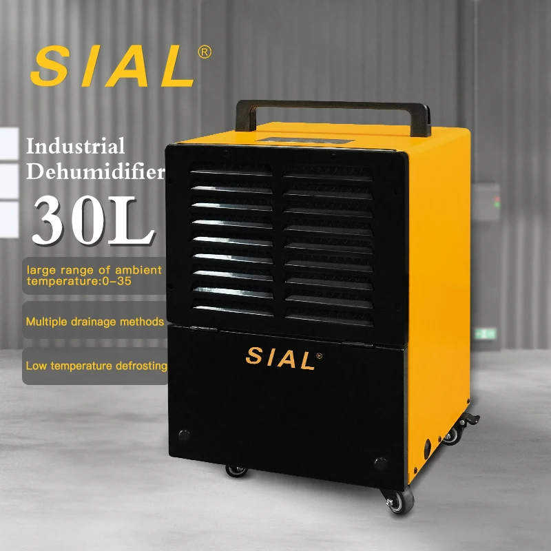 SIAL  Factory Supply  Industrial Dehumidifier Commercial Eco-friendly  Dehumidifier Industrial Capacity 30L