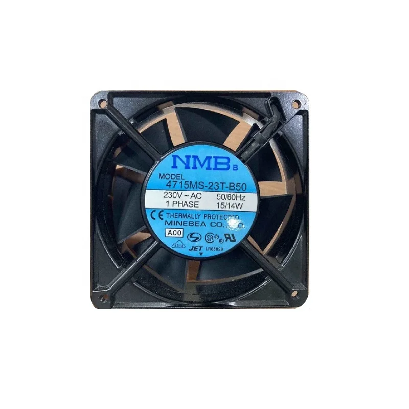4715MS-23T-B50 Вентилятор охлаждения 230 В переменного тока 50/60Hz 15/14 Вт 1 фаза осевой вентилятор 12038 2900