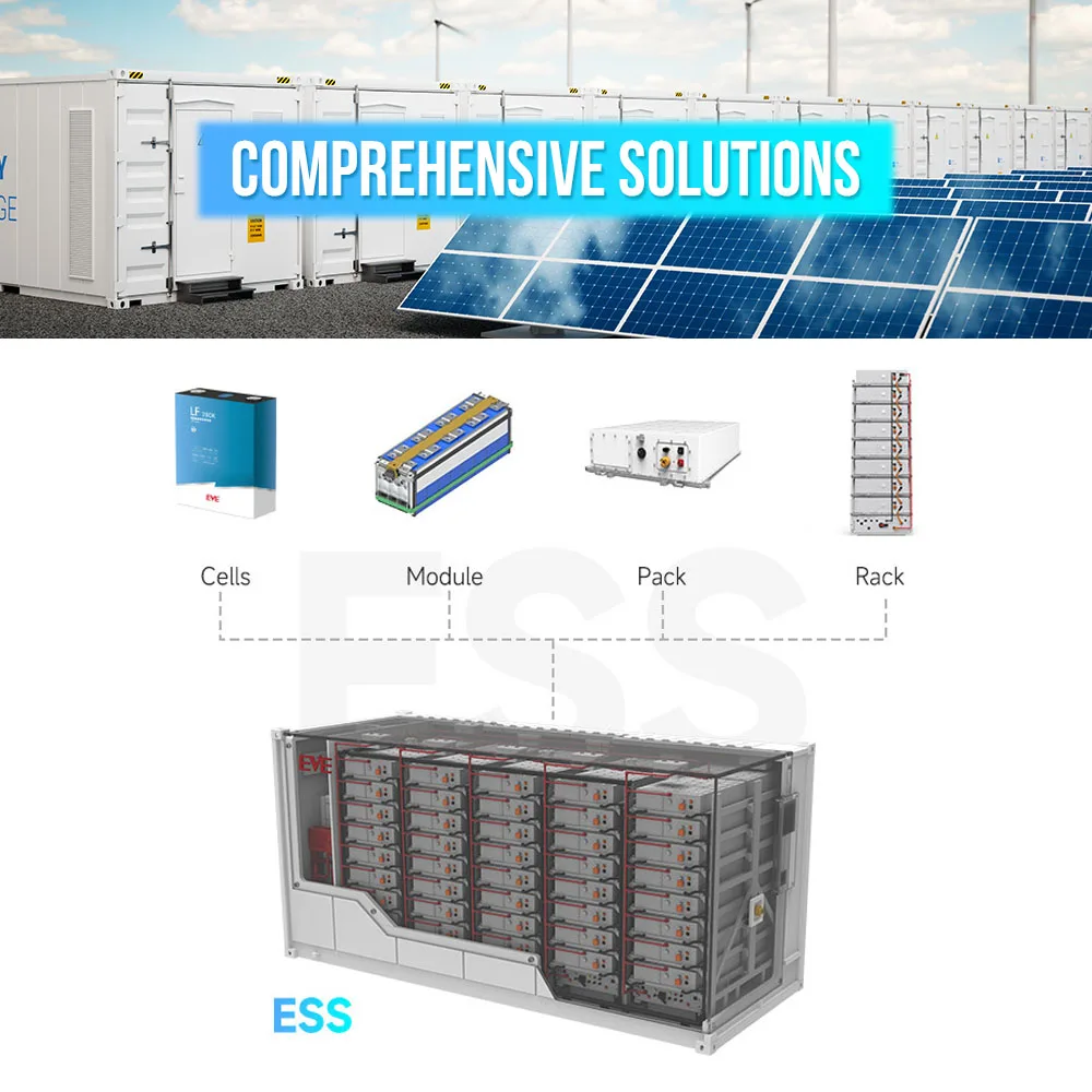 EVE LF150 150Ah 3 2 V lifepo4 батарея eve 150ah литиевая ah перезаряжаемая система хранения энергии