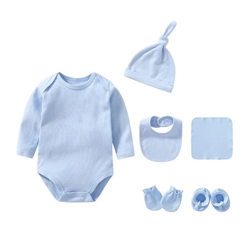 
Amazon Hot Sale Newborn Essential Baby Layette Gift Clothes 