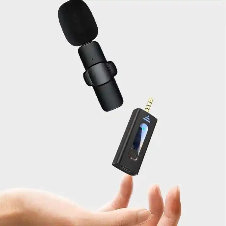 K35 беспроводной микрофон для Bt динамик камеры Lapel Microphone Mini Lavalier Mic