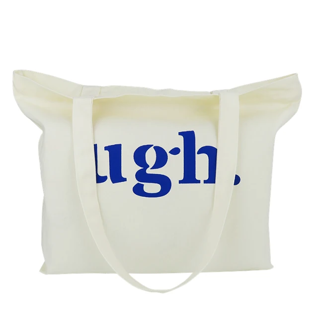 Shopping Bags Student Shoulder Bag Letter Simple Printed Canvas Eco Tote Bags