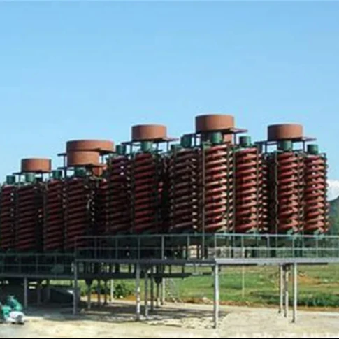 Fiberglass Spiral Concentrator Mineral Processing Spiral Separator Gravity Spiral Chute Separation Plant