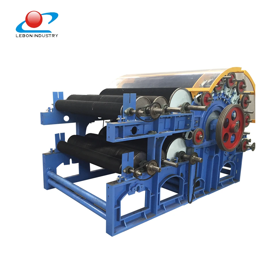 Nonwoven Cotton Polyester Fiber Carding Sliver Machinery For Cotton Ball