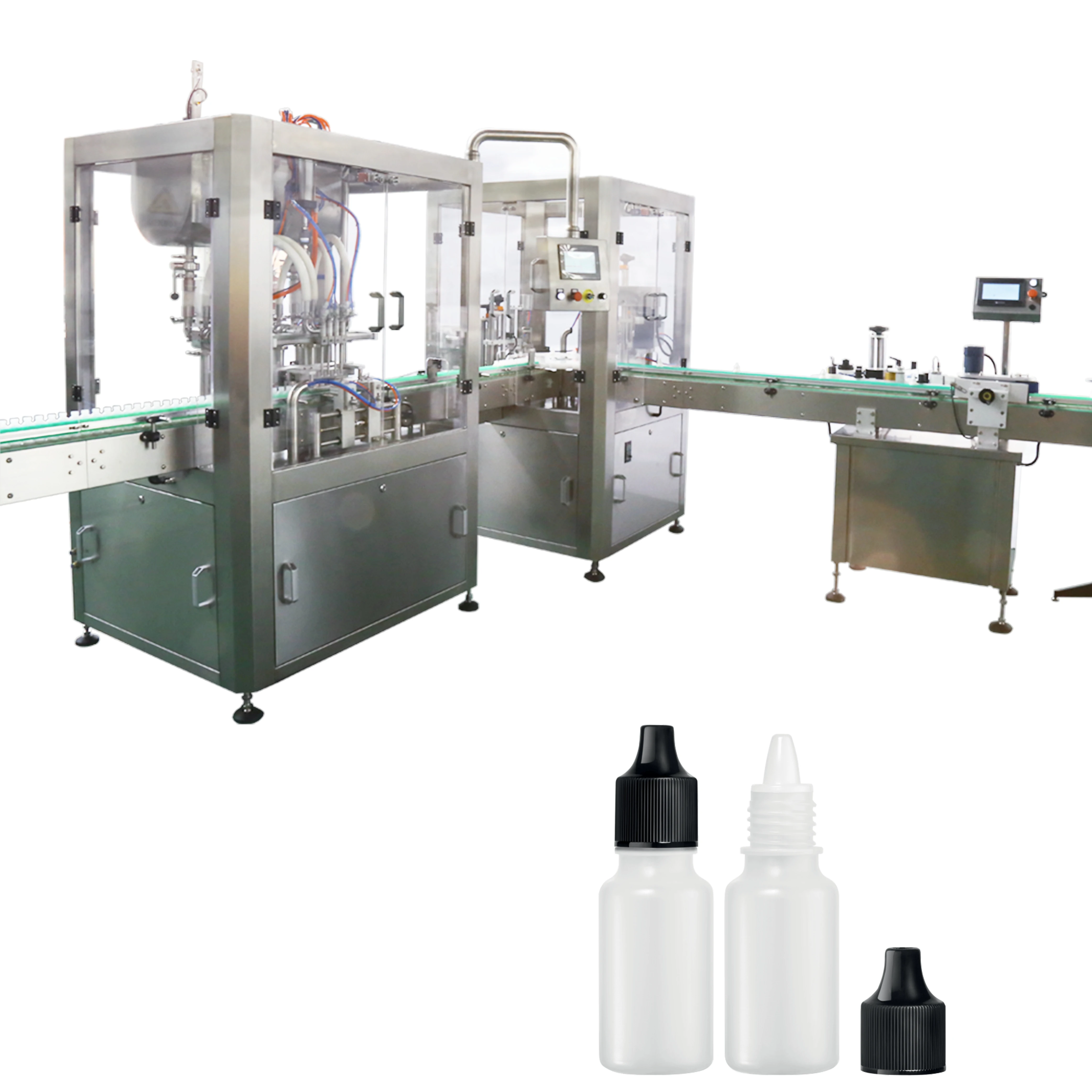 Fully Automatic 502 PVC bottle Instant Cyanoacrylate Adhesive Super Glue Filling Machine