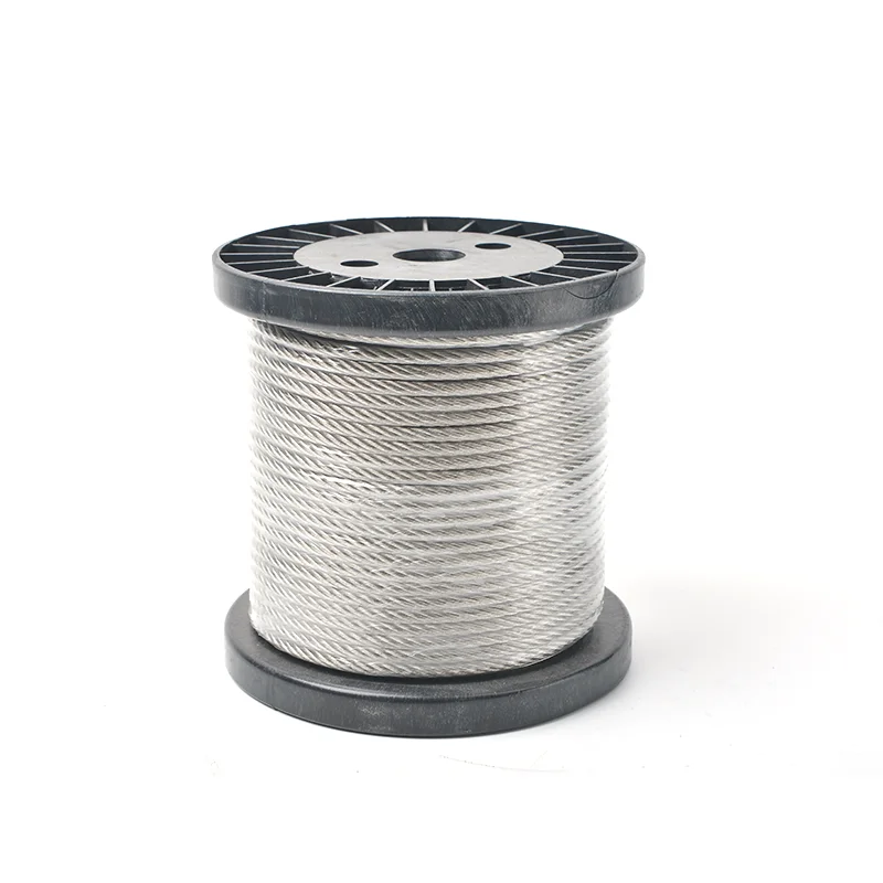 Greenhouse Use Ss316 304 Stainless Steel Rope 0.9mm 7x7 Stainless Steel Wire