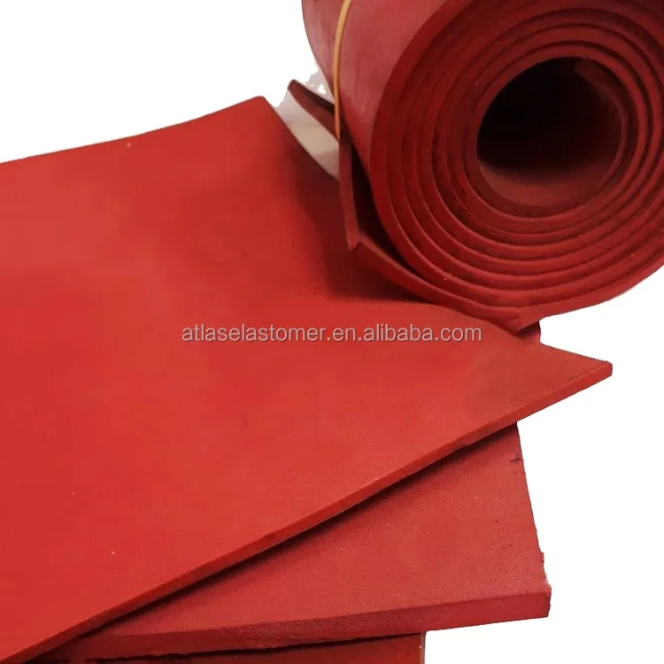 Factory sale industrial shock absorbing neoprene sbr fkm nbr epdm rubber sheet roll