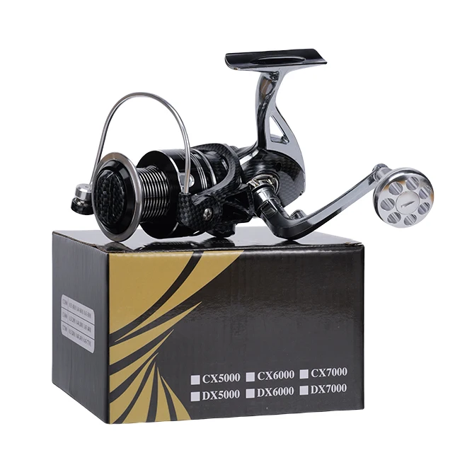 Fishing wheel  fishing gear factory Custom 1000 7000 spinning wheel fishing line wheel all metal 15 bearing long-distance