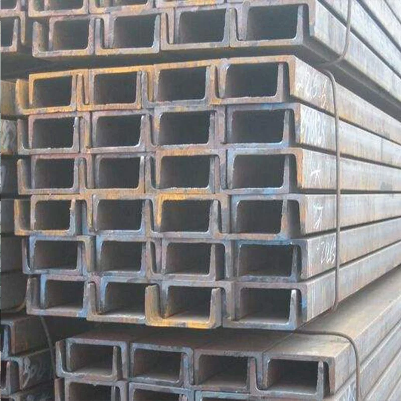 Building Materials Hot Dipped C Shaped Steel Channels Universal Channel Steel Sizes
