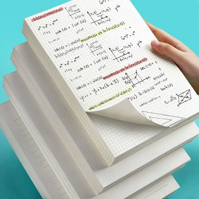 Multi Functional Small Grid Sketch Paper Hand Drawn Cute Book Korean Version Fresh Dot matrix