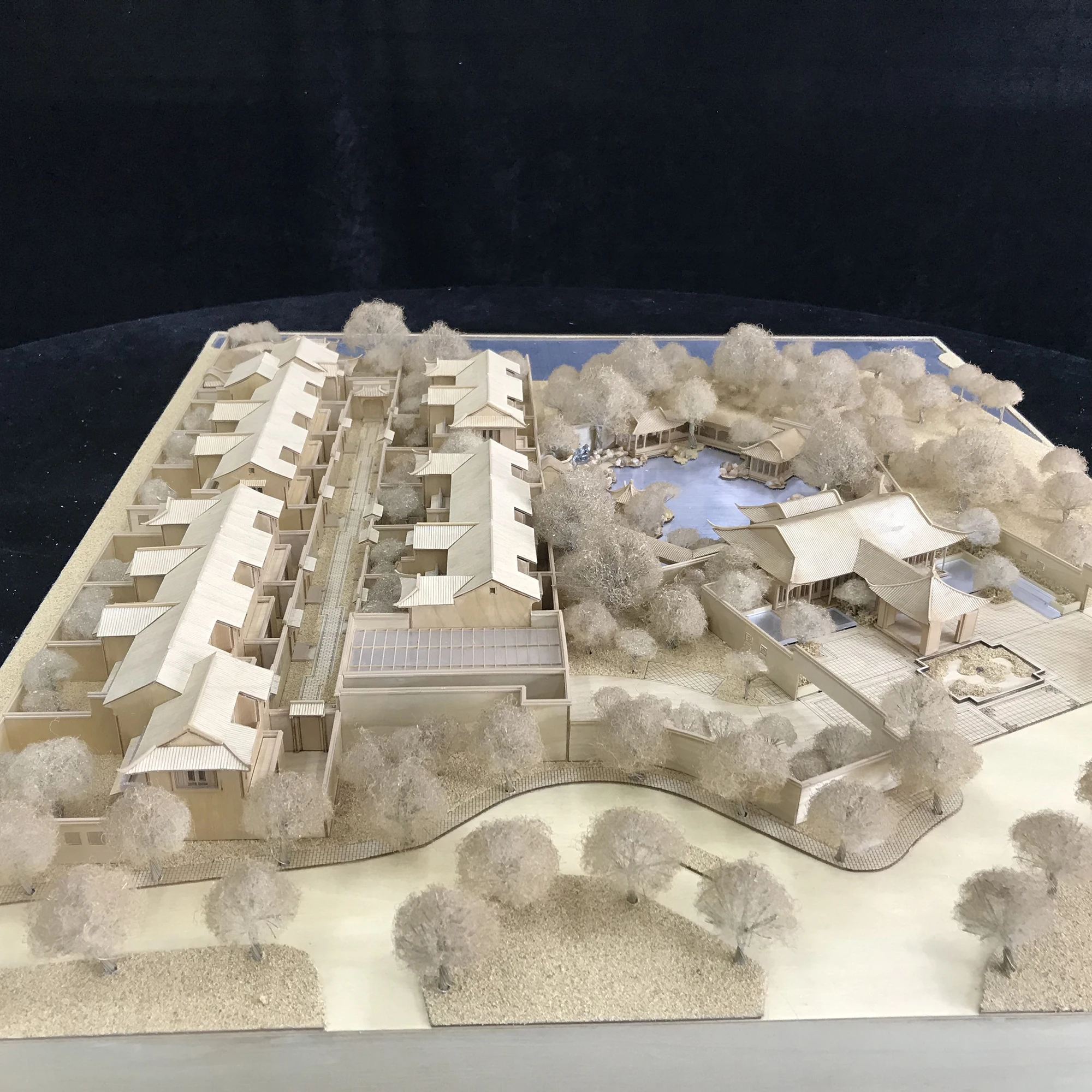 Красивый магазин производитель моделей в масштабе 3d моделирование архитектурная модель американской дизайнерской