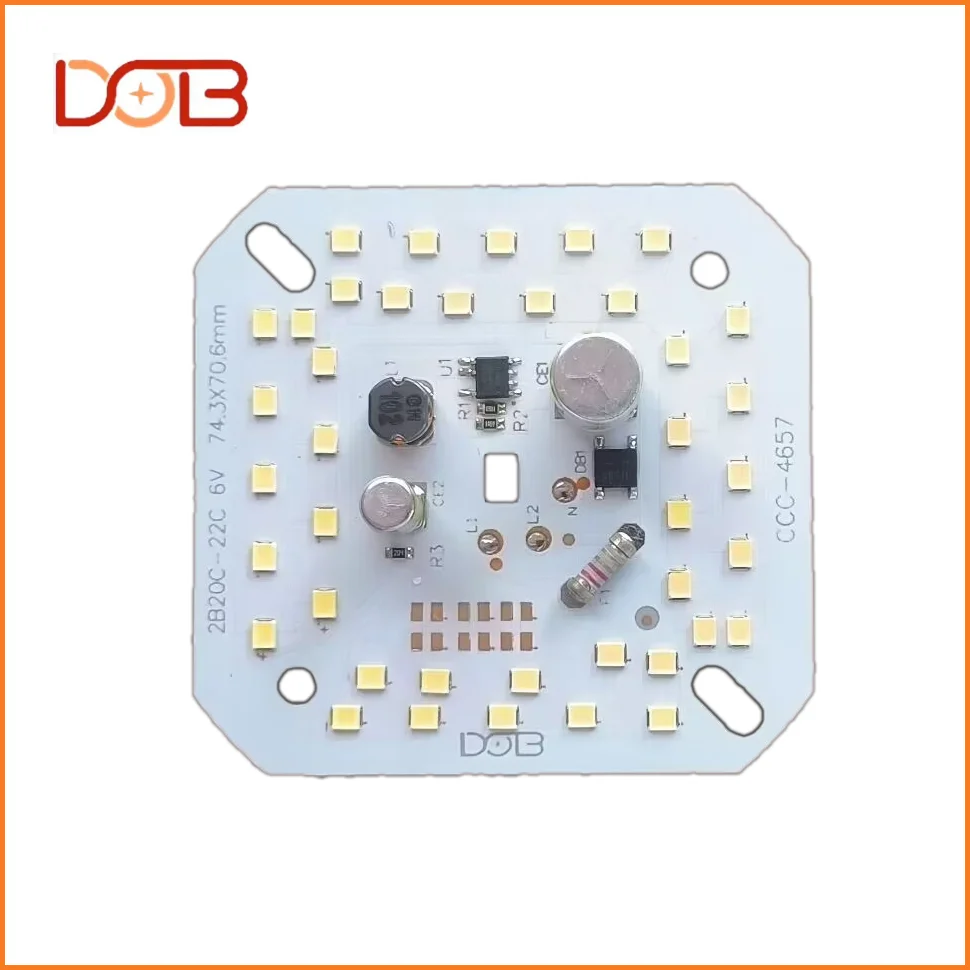 Super Lumen 12W E27 B22 High Quality T Bulb Chip Custom Design Dob Pcb Circular Board LED Aluminum AC Direct China Factory