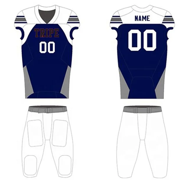 Full sublimation American football jersey custom team football jersey