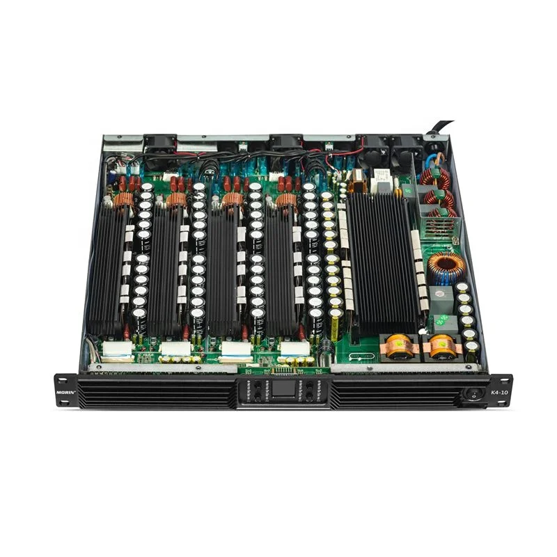 4X1000W  Hight Quality  class h power amplifier  1u power amplifier  dj amplifier