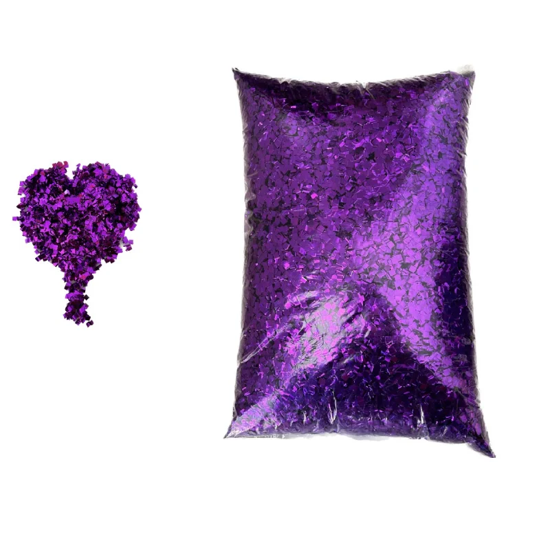 Shiny     gold  silver square metallic foil    confetti Party Wedding confetti