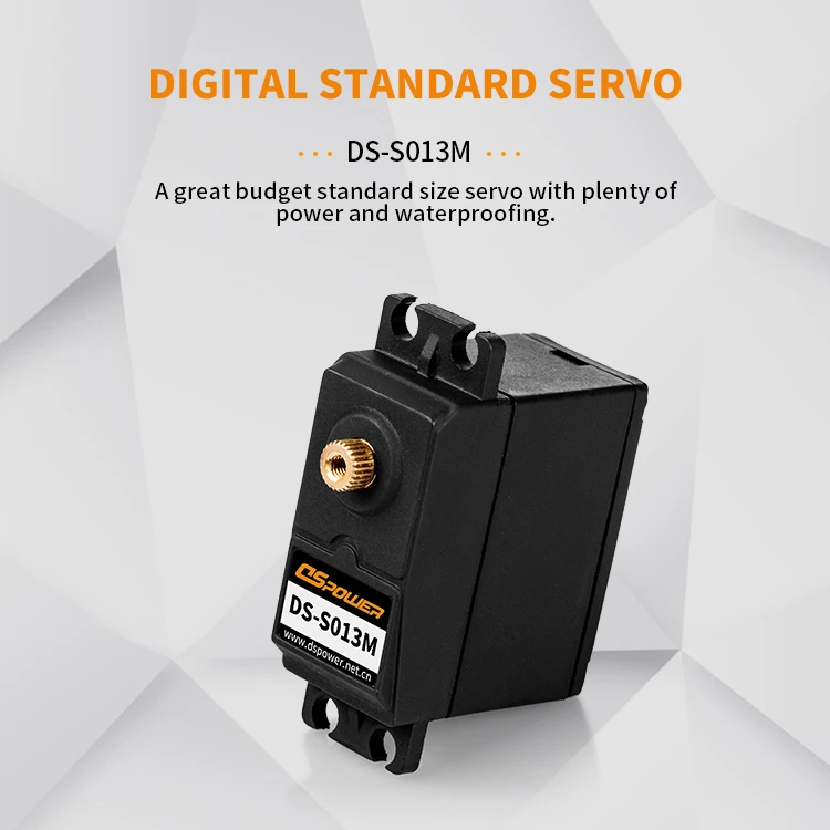 Dspower S013M 6 кг Servo c металлическими шестернями водонепроницаемый цифровой высокий крутящий момент