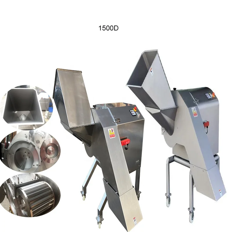 automatic  potato dicing machine/large  carrot cutting shredding machine with 3D
