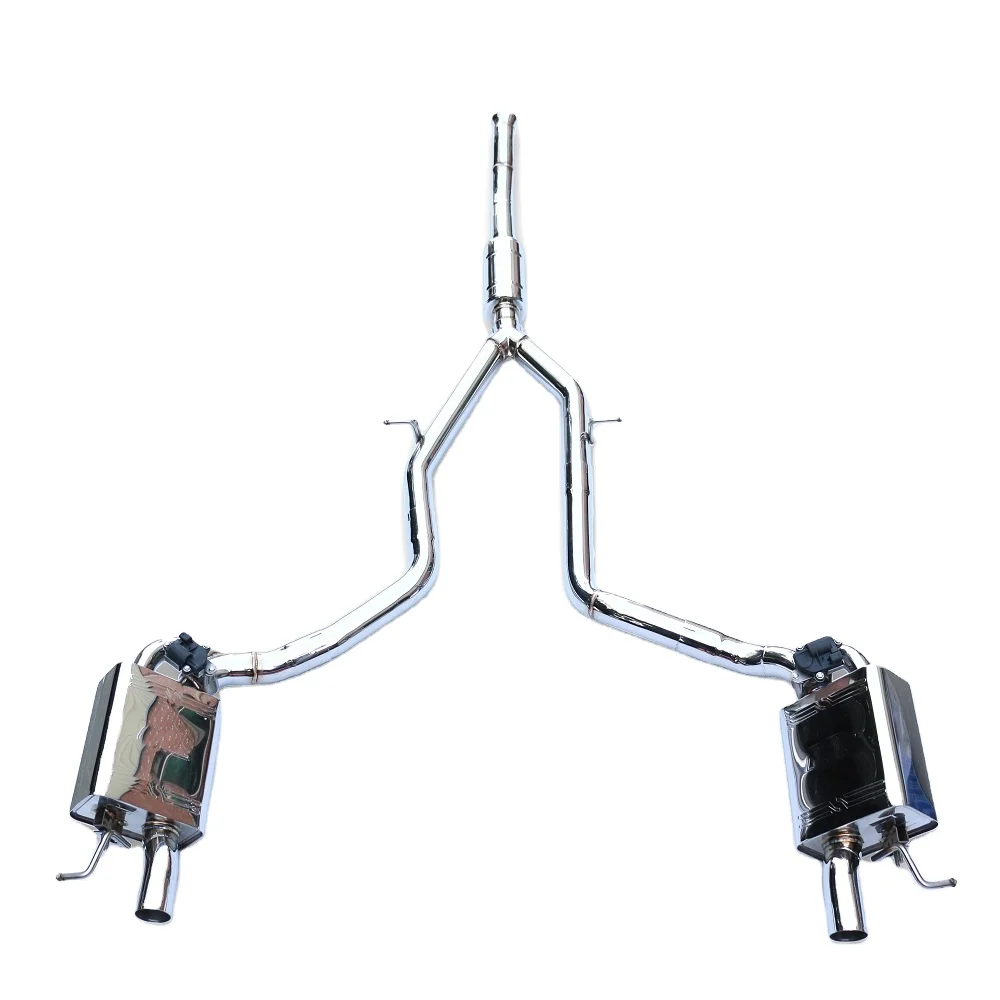 Popular sports four-door sedan exhaust return system polished silencer valve for Mercedes-Benz E260