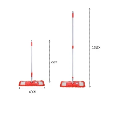 Telescopic Rod Household Lazy Mop Iron Flat Mop Cleaning Floor Mop Wholesale