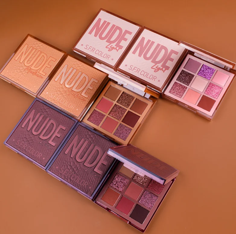 Best Selling Wholesale 9 Colors Eye shadow Make Up Neon Eyeshadow Pallette