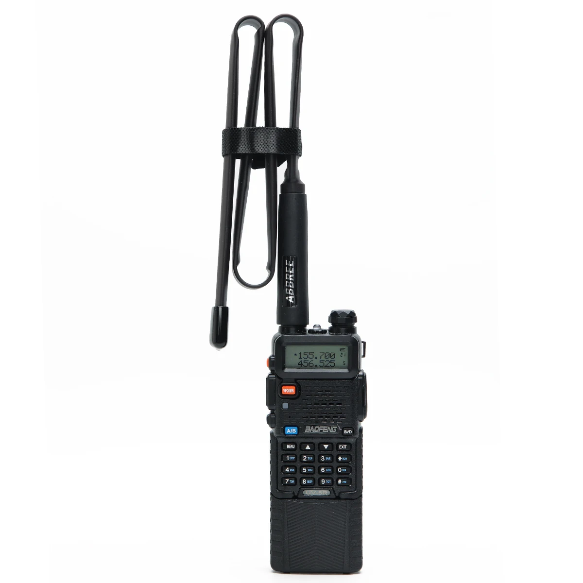 Abbree 72CM Tactical/Foldable Dual Band 144/430Mhz SMA-Female Antenna For BAOFENG UV5R 82 Radio Walkie Talkie  Antenna