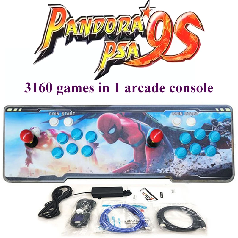 raspberry pi retro 3160 games in 1 multiplayer arcade games console