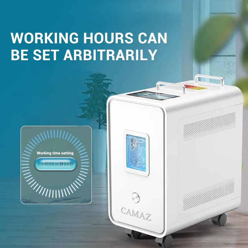 CAMAZ SPE electrolysis water Hydrogen&Oxygen Inhalation Machine produce Hydrogen to Oxygen ratio 2:1