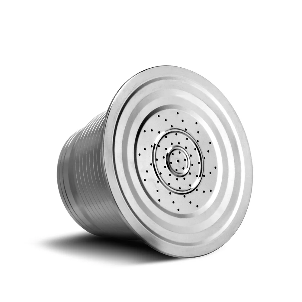 High Quality Nespresso Coffee Machine Compatible Reusable Refillable Stainless Steel Coffee Pod Capsule