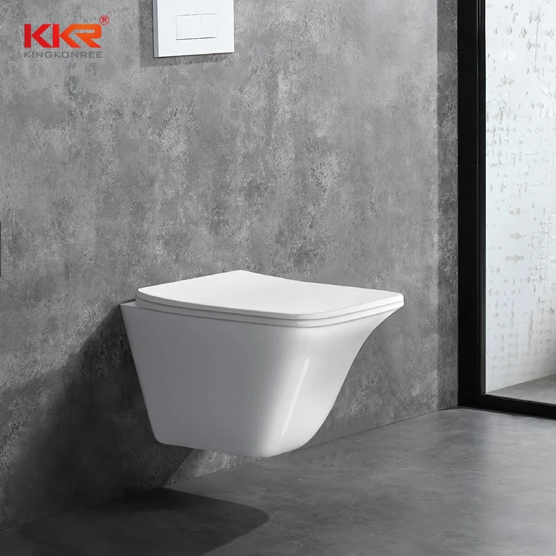 Toilette Bowl Wc Suspend Modern Hanging Mount Water Closet Rimless Floating Ceramic Wall Hung Toilet