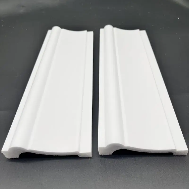 Easy Install Interior Decoration Polystyrene Anti-Moth Waterproof Flooring Accessories PS Skirting Board