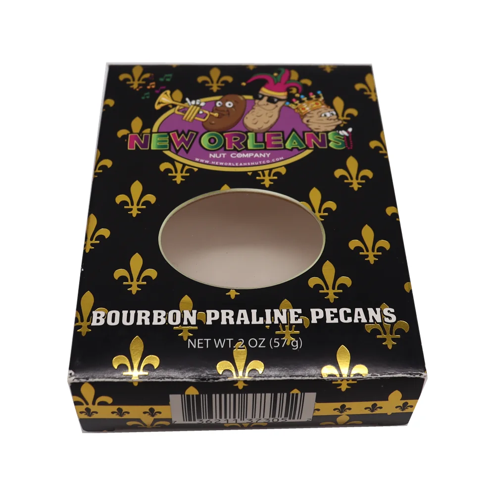 Candy Box Custom Hard Chocolate Dispenser Candy Jar Paper Packaging With Clear Window Gummies Candy