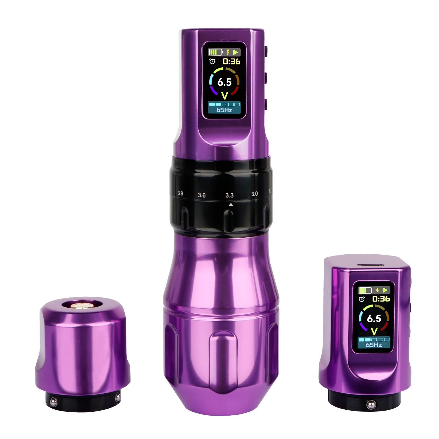 INKONE PRICK Wireless Tattoo Pen Adjustable Stroke 2.4-4.2mm Rotary Tattoo Pen for Body Art