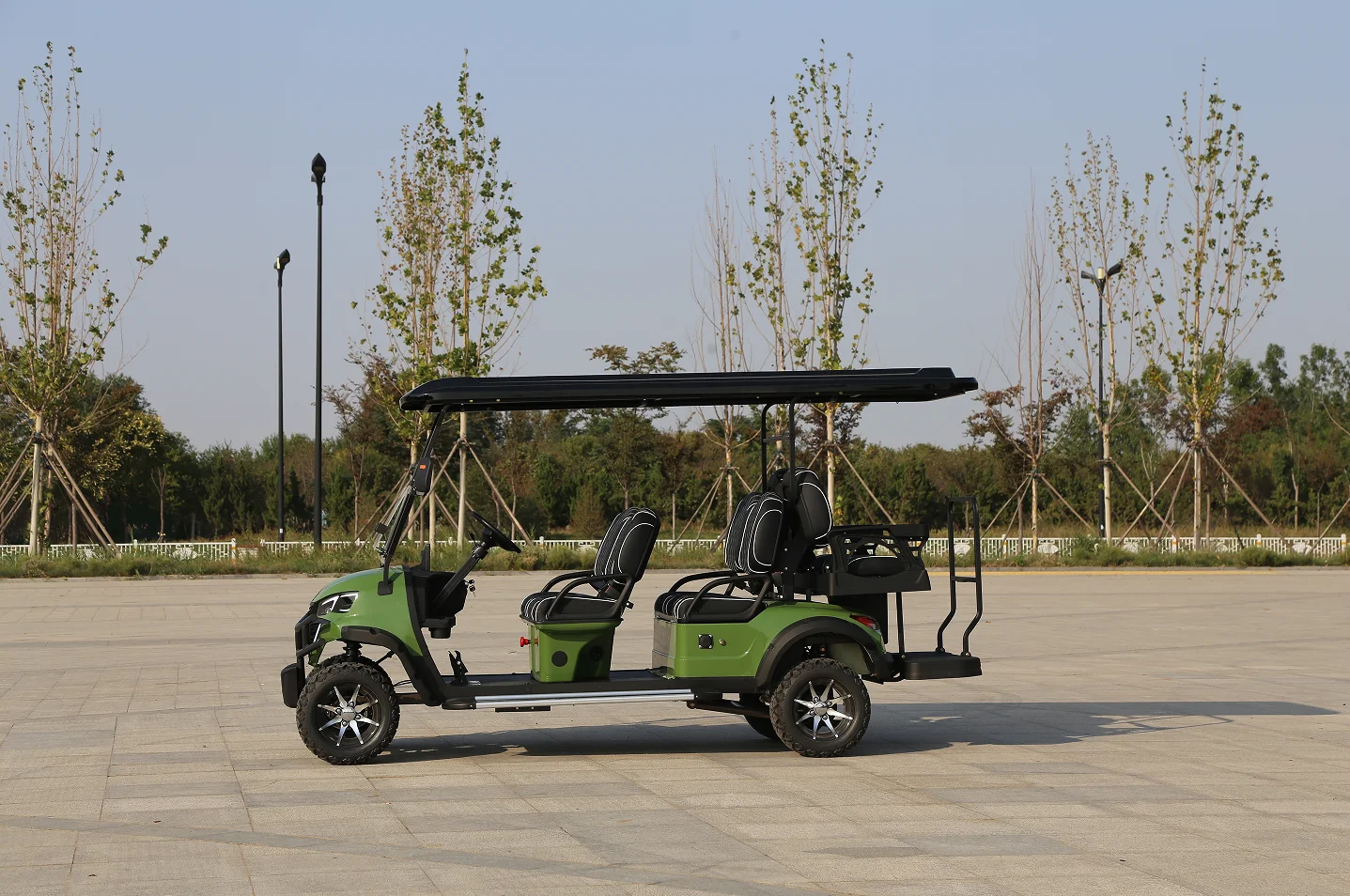WELIFTRICH 4+2 6 Passenger oof road Hunting Car with powerful 5kw 72v System Electric Golf Cart