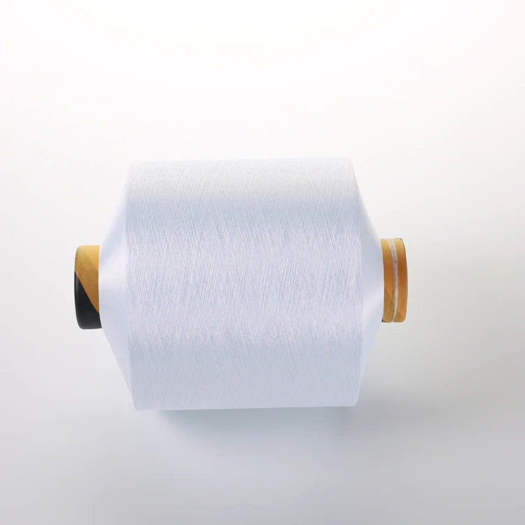 dty 150/48 optical white bleach white 100% polyester filament yarn
