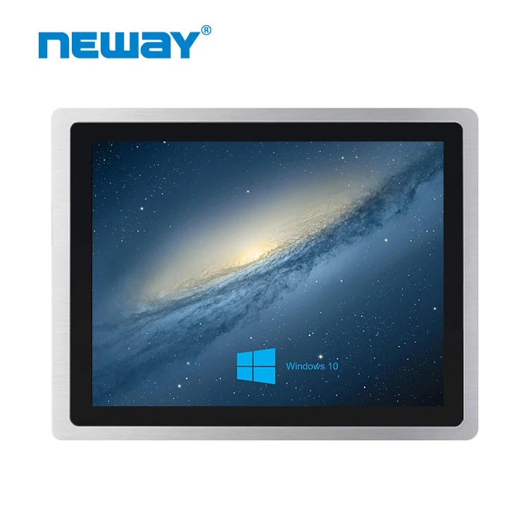 12 inch J1900 i3 i5 i7 Flat Screen Touch Computer Panel PC for CNC machine