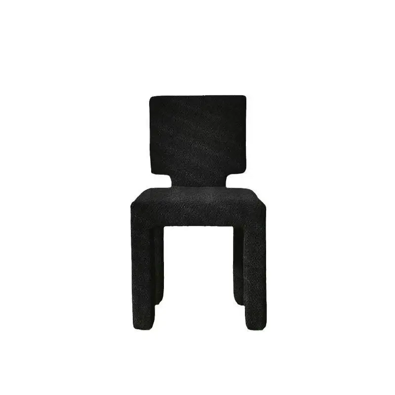 Modern Simple Design Reception Negotiation Chair Backrest Upholstered Comfortable Single Seat Living Room Chair