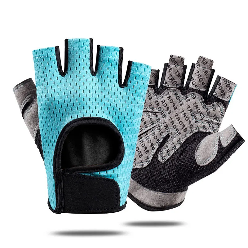 Half Finger Workout Gym Fitness Weight Lifting Gloves For Men Women